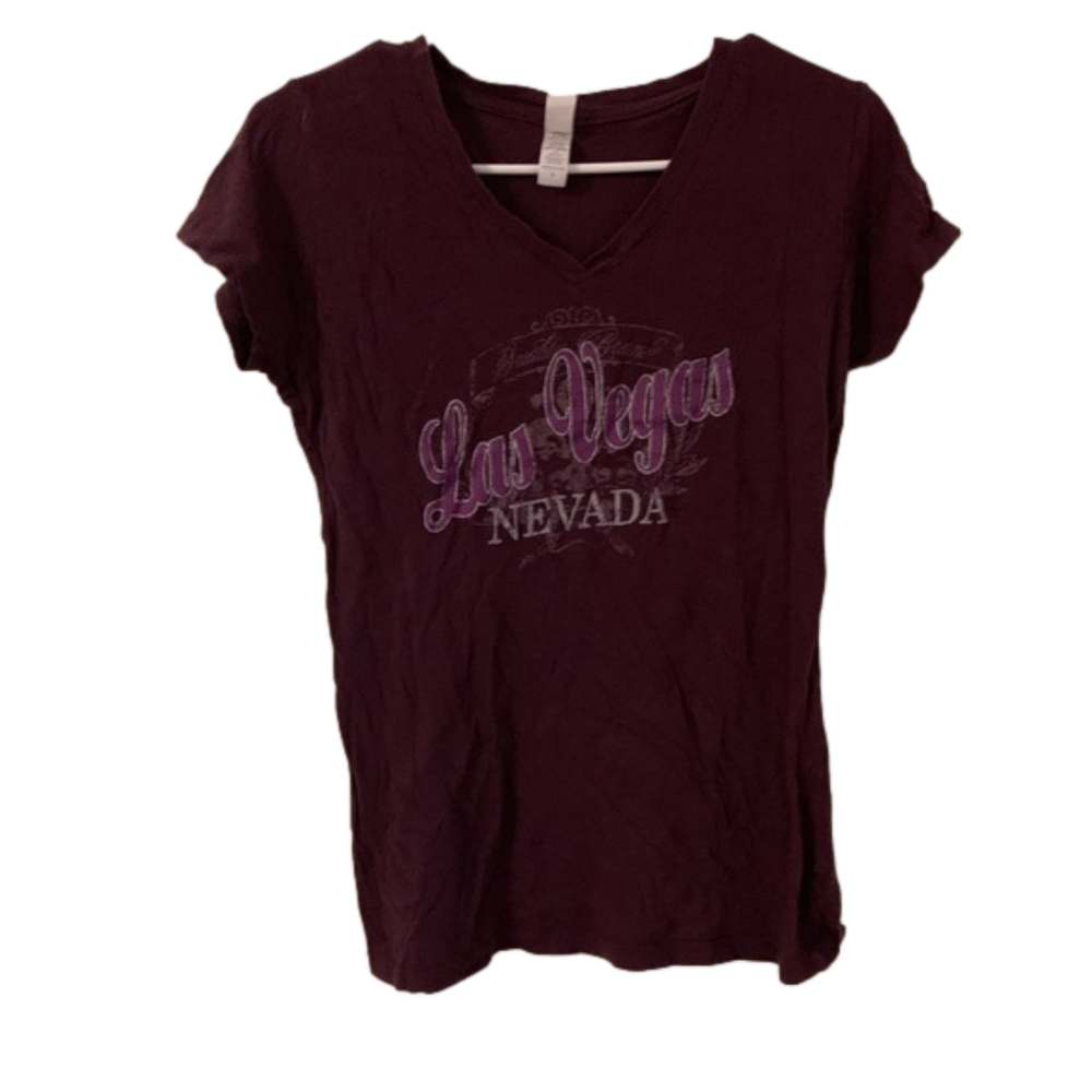 Las Vegas Purple Top Size Large